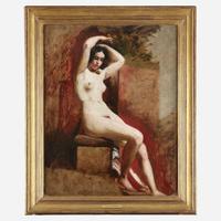 William Etty (British, 1787–1849) Seated Academic Nude