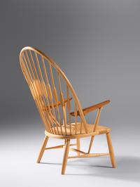 Peacock Lounge Chair Johannes Hansen, Denmark