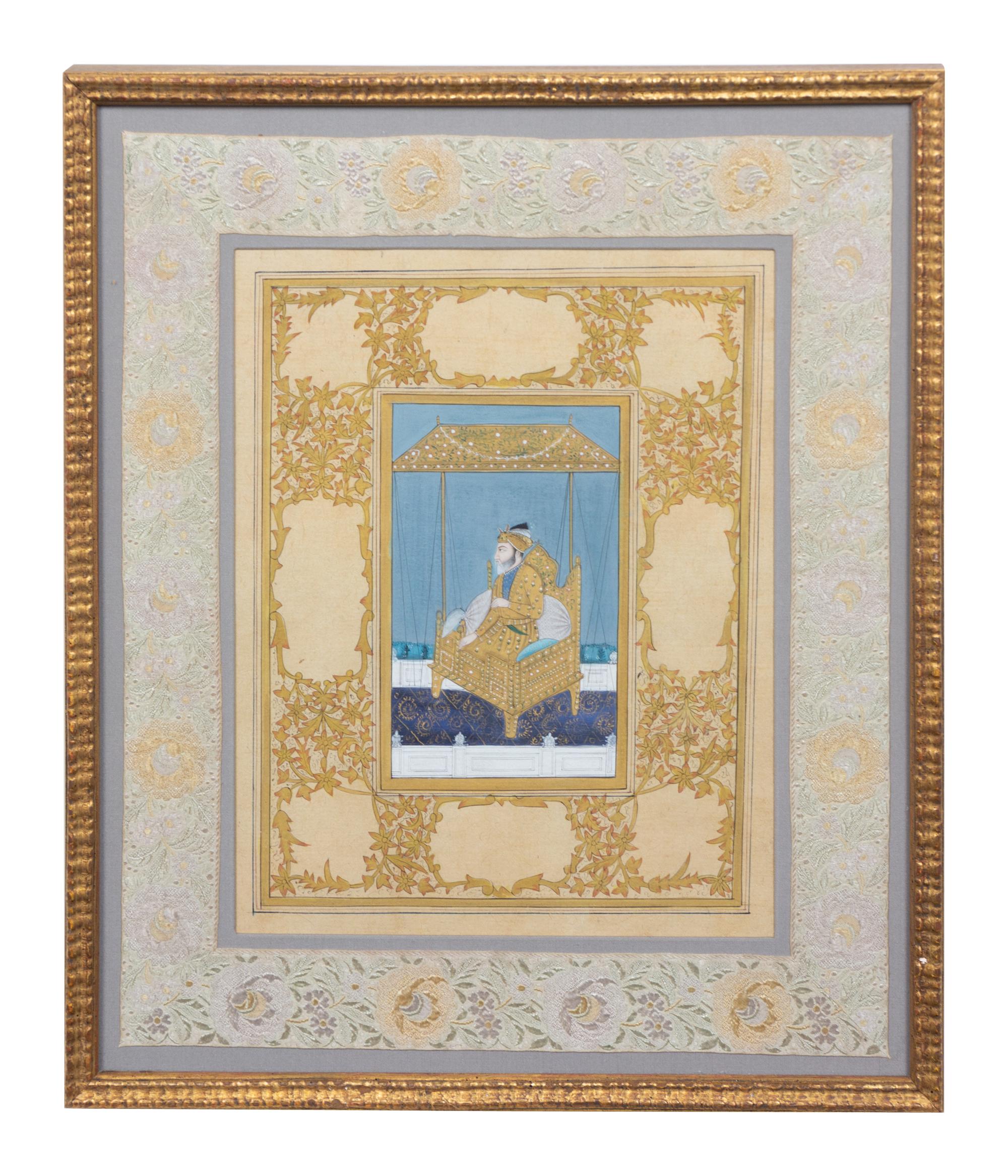 An East Indian Painting on Paper
