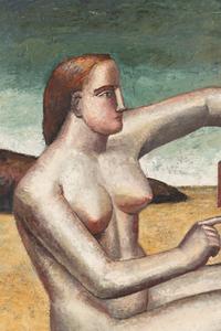 Woman with Birdcage, 1986