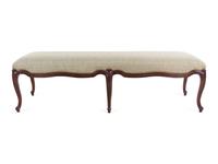 A Ralph Lauren Louis XV Style Bench