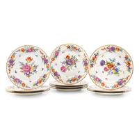 A Set of Ten Czech Porcelain Plates