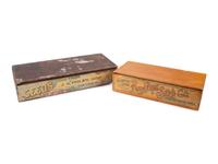Two Countertop Advertising Seed Boxes