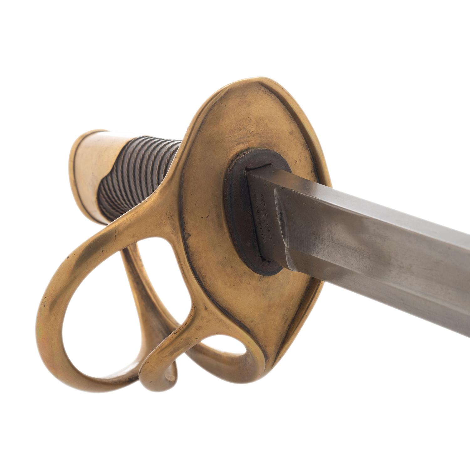 Horstmann Marked Import Model 1840 Heavy Cavalry Saber by Weyersberg