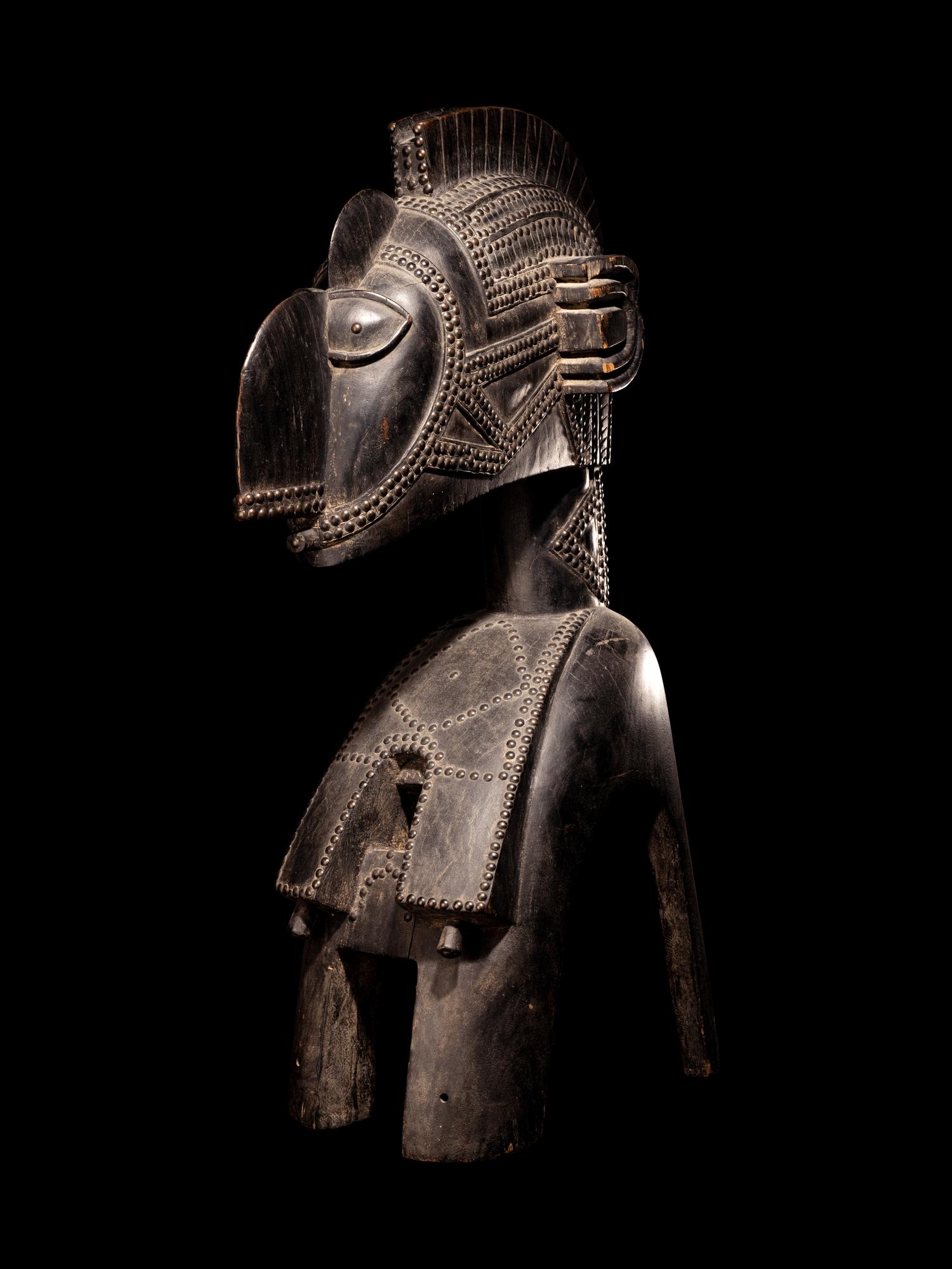 A Baga Wood Nimba Mask or Headdress