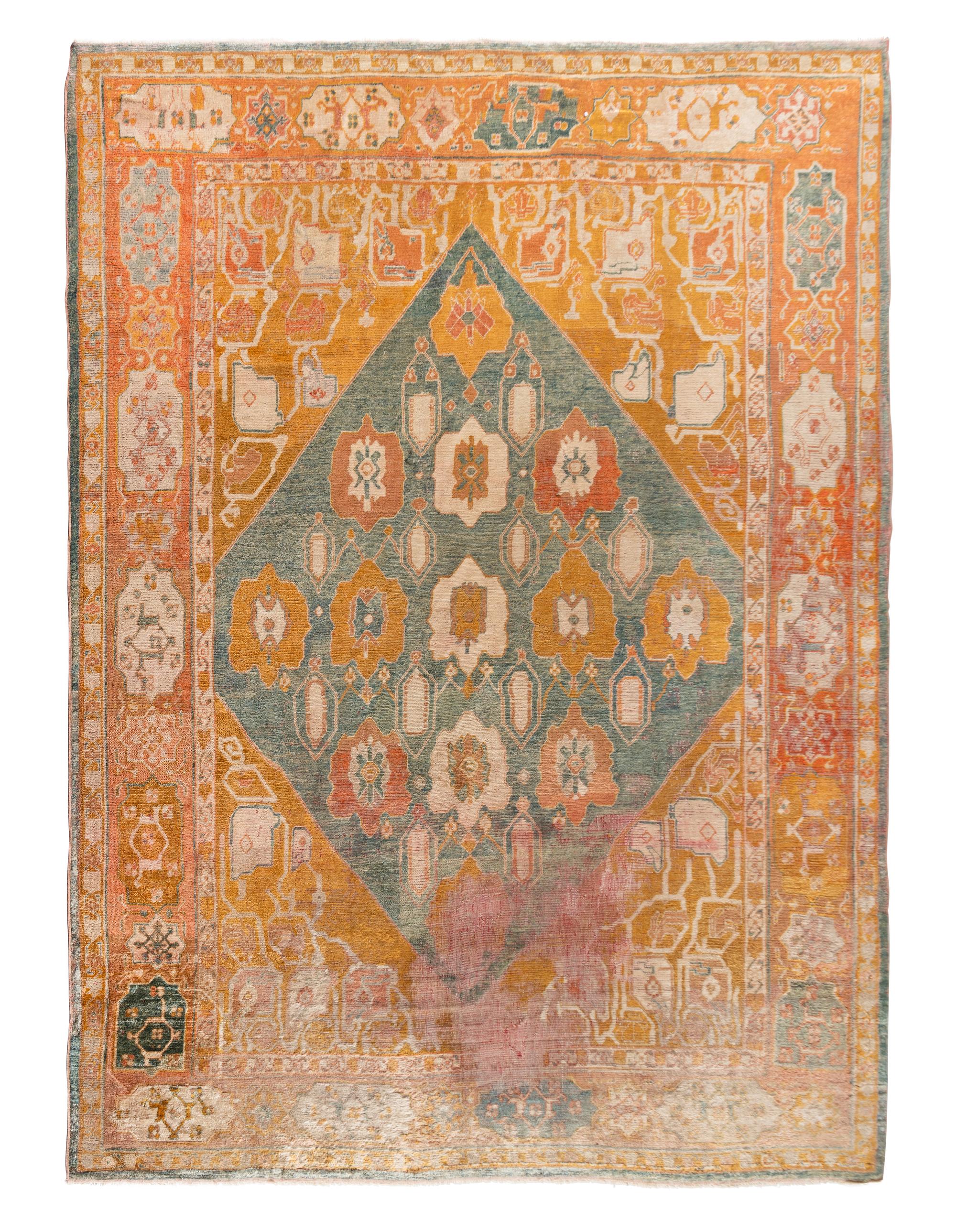 An Oushak Wool Rug