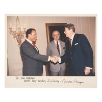 [Presidential] Reagan, Ronald. Signed photograph