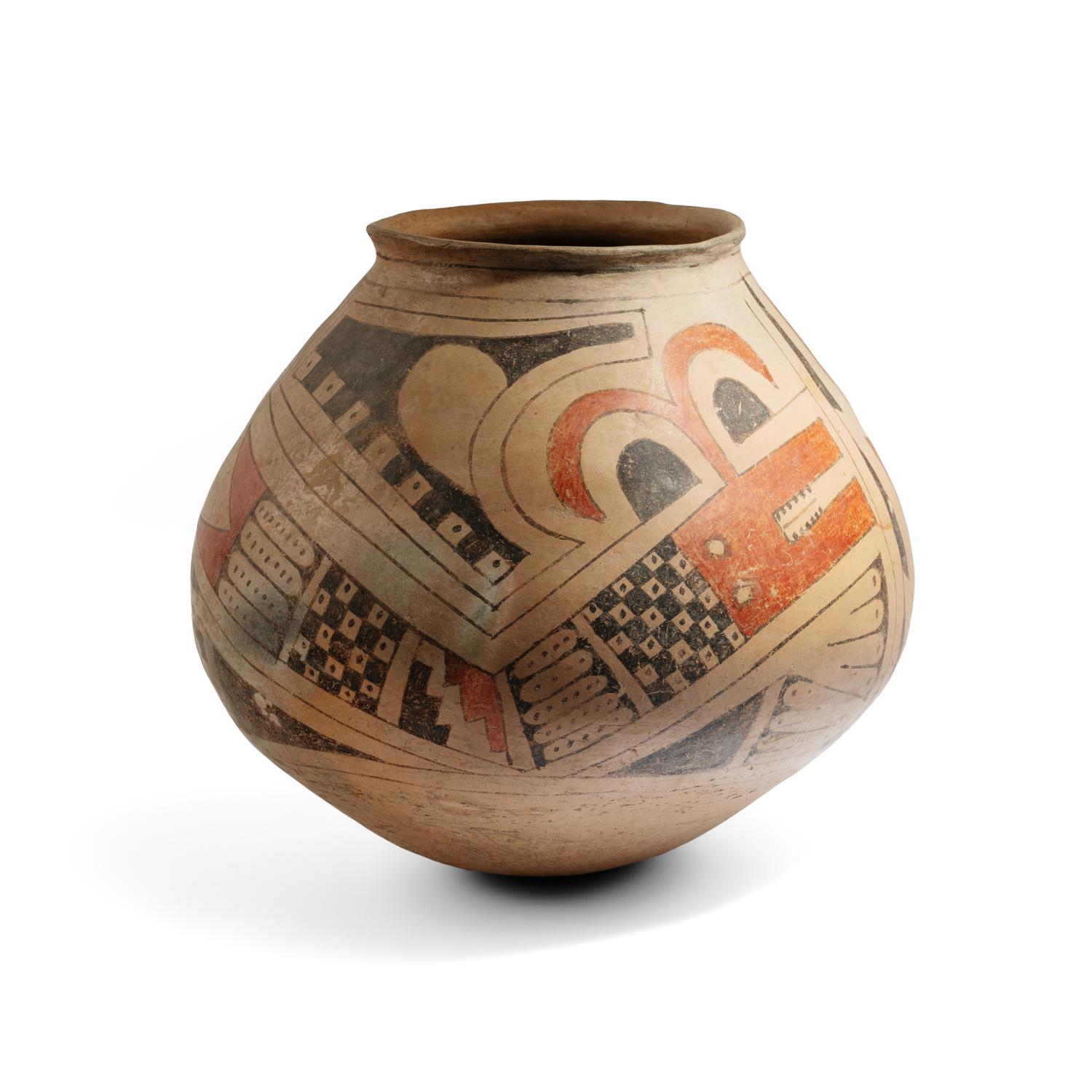 A Casas Grande Polychrome Olla