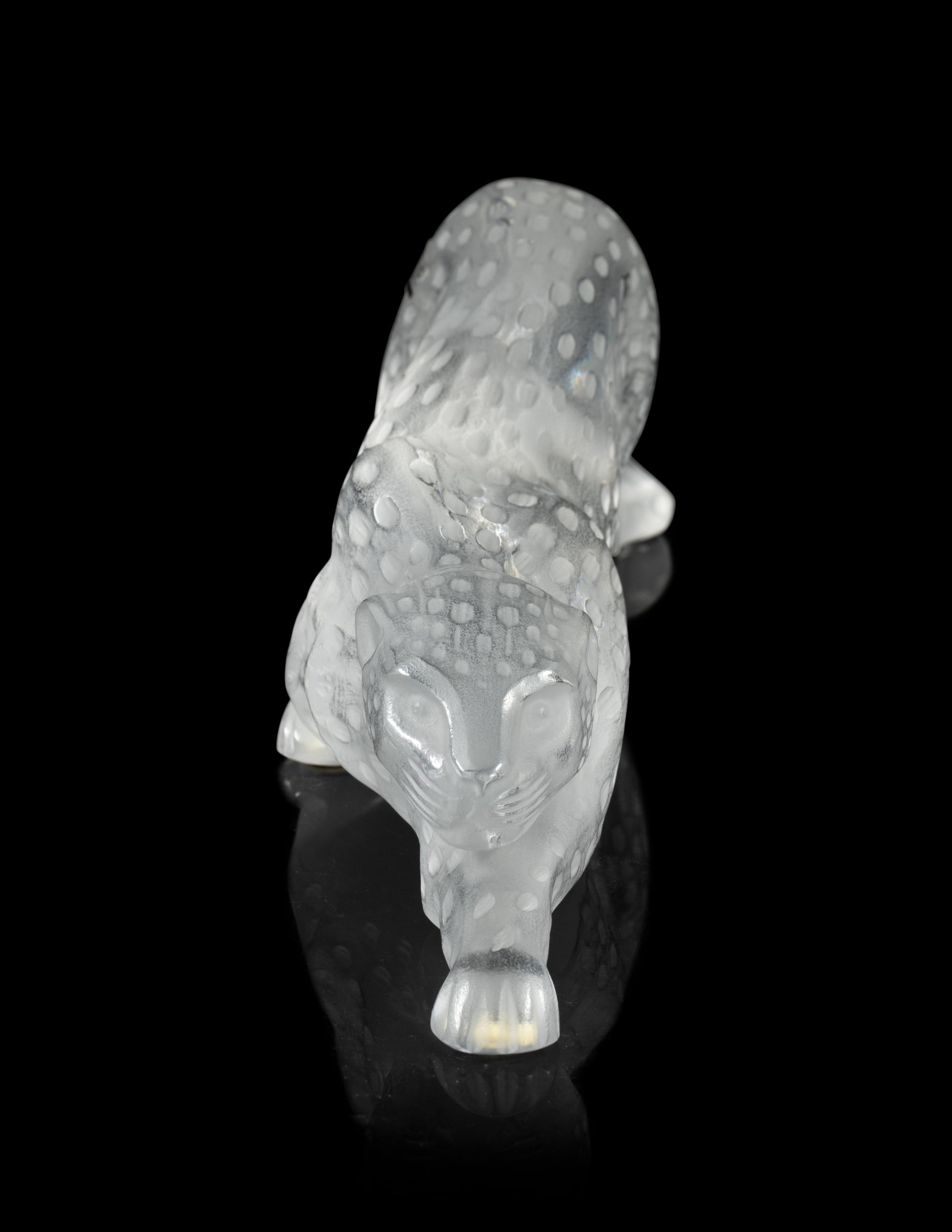 A Lalique Panther Figure