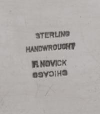 An American Silver Handwrought Dish
