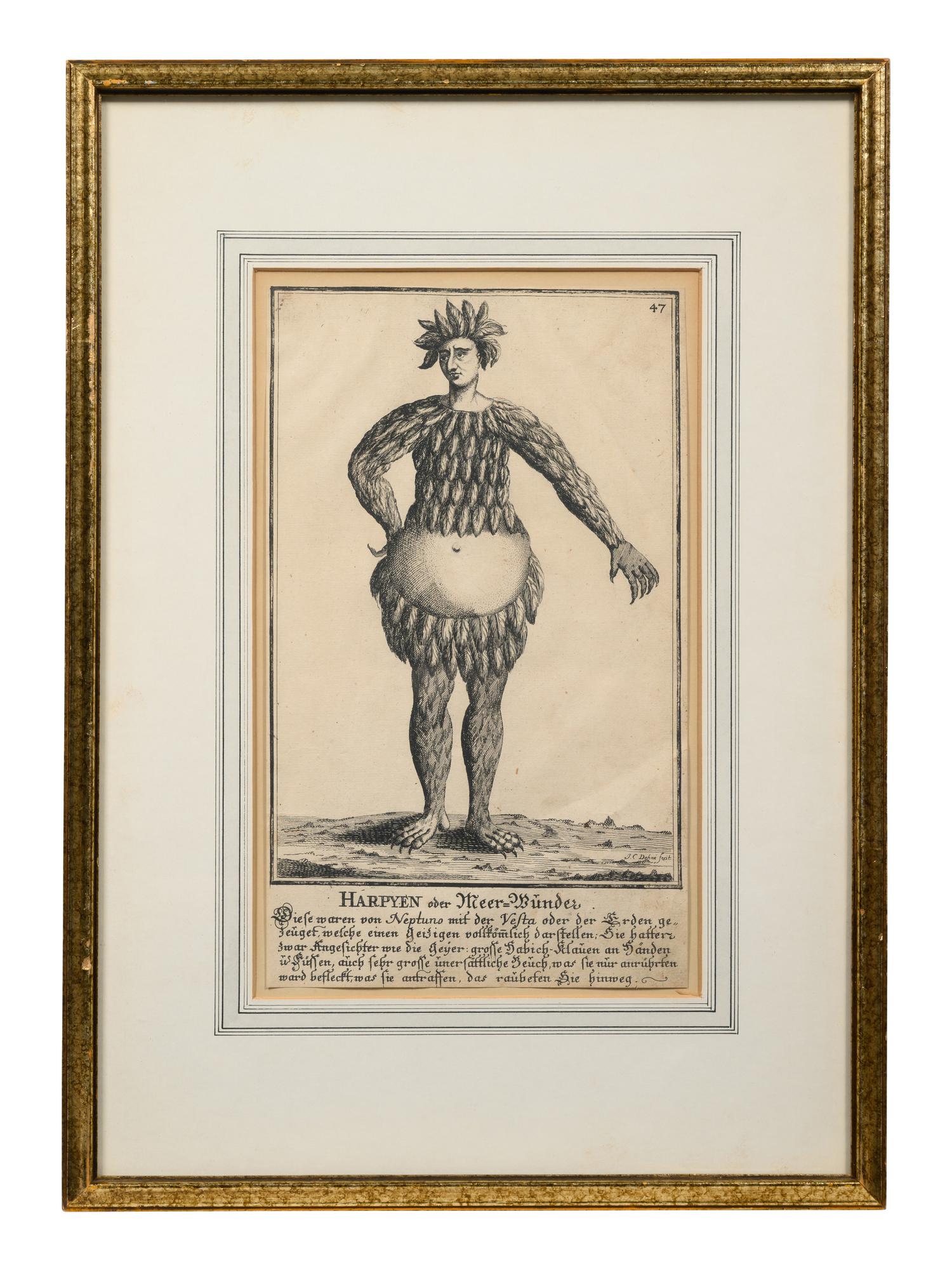 A Set of Eight Continental Costume Engravings by Johann Christoph Dehne (fl. 18th Century)