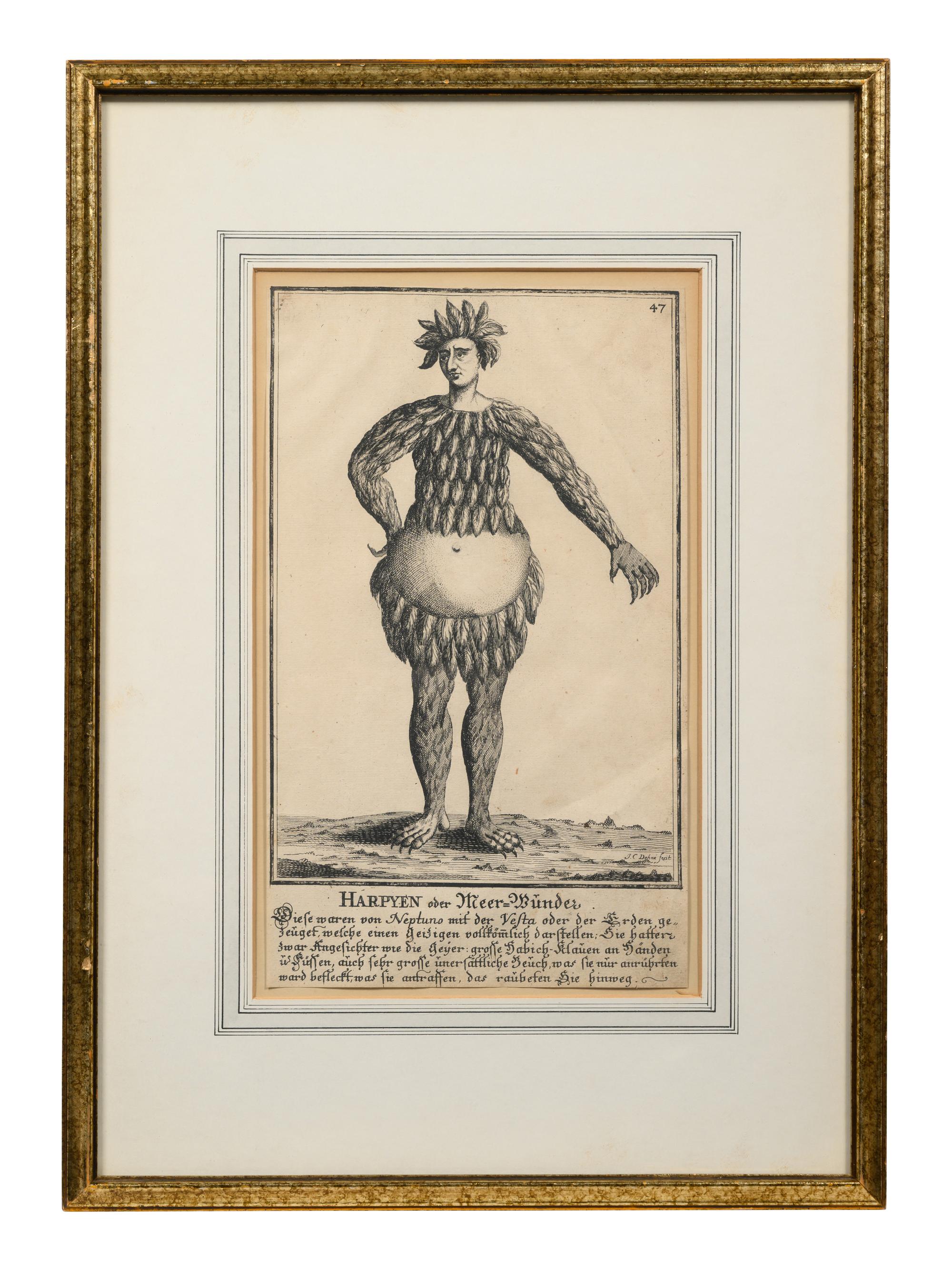 A Set of Eight Continental Costume Engravings by Johann Christoph Dehne (fl. 18th Century)