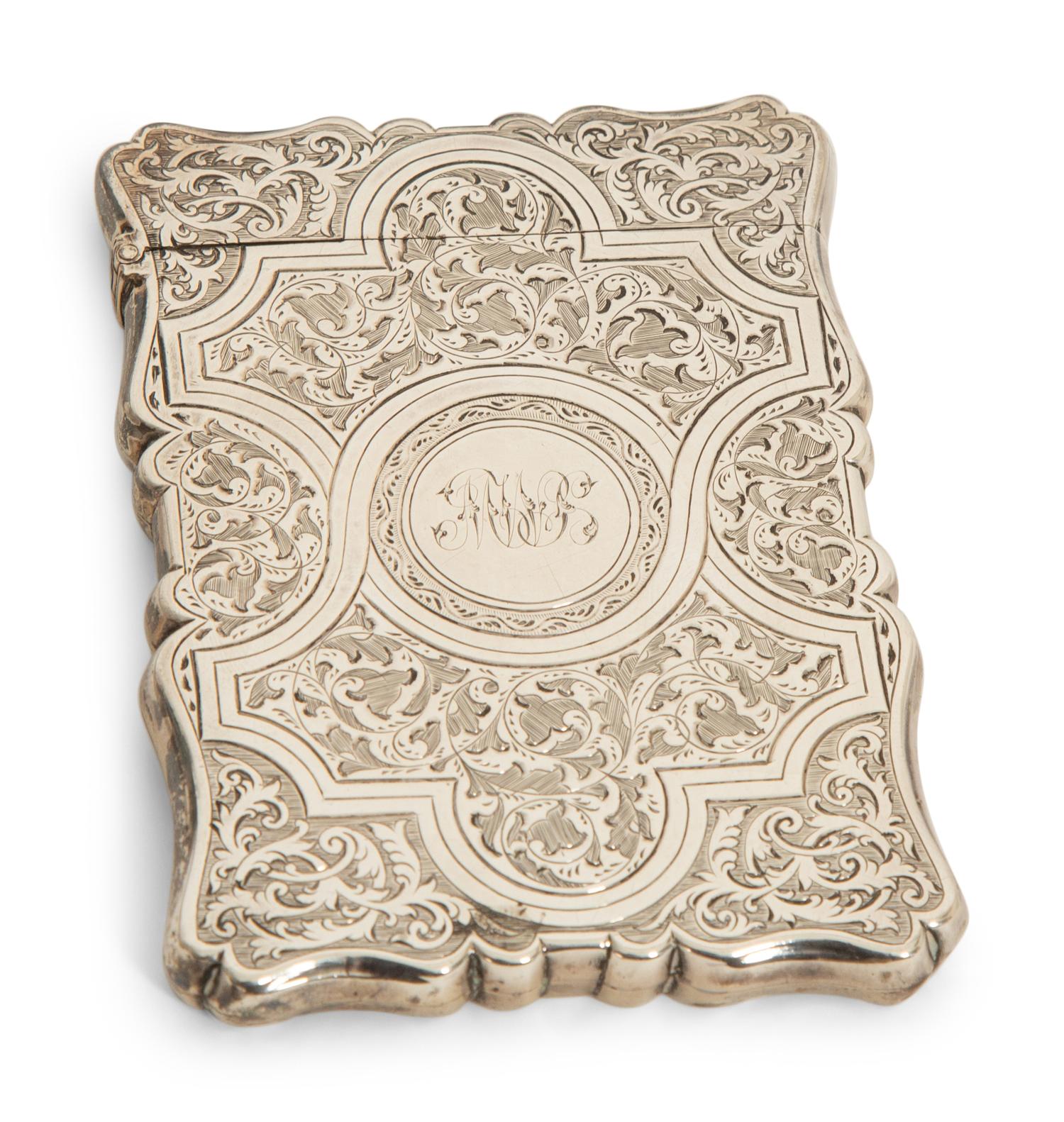 A Group of Silver Card Cases and Coin Purses