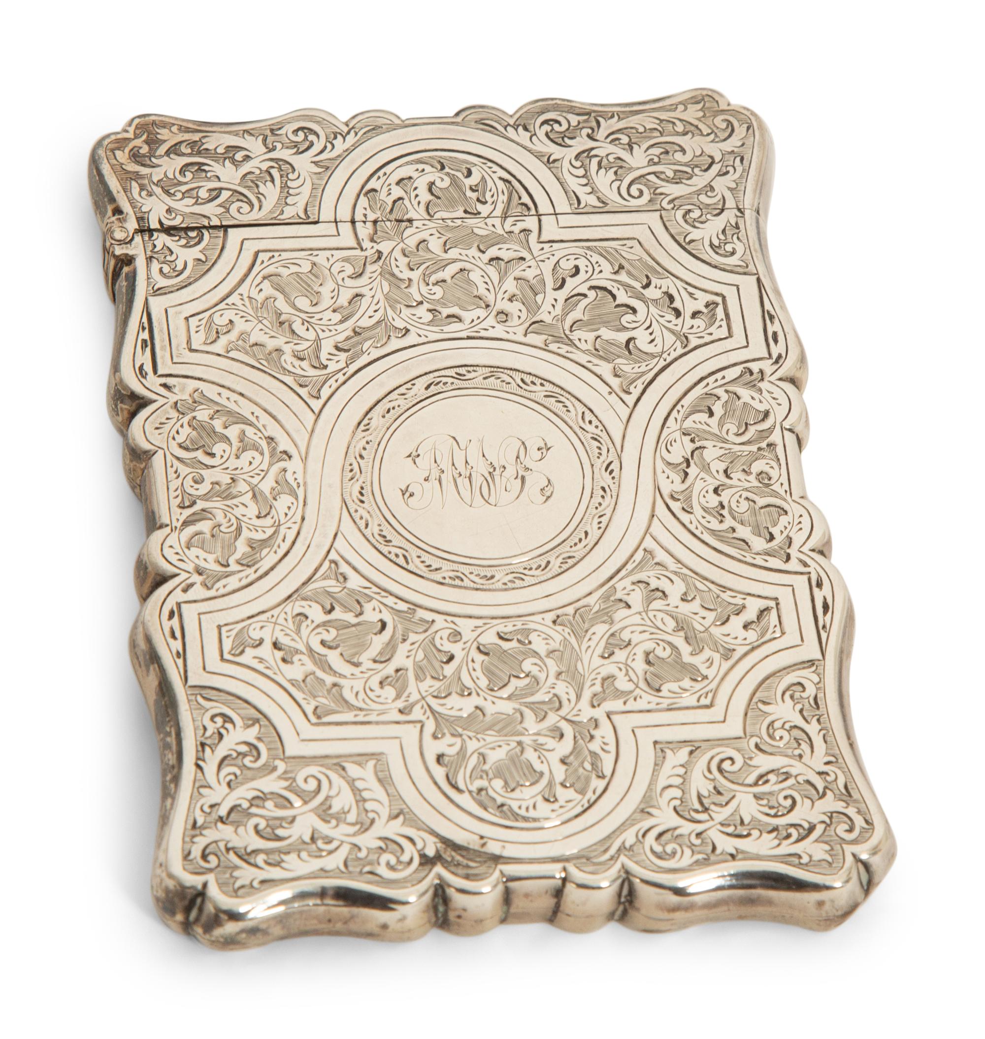 A Group of Silver Card Cases and Coin Purses