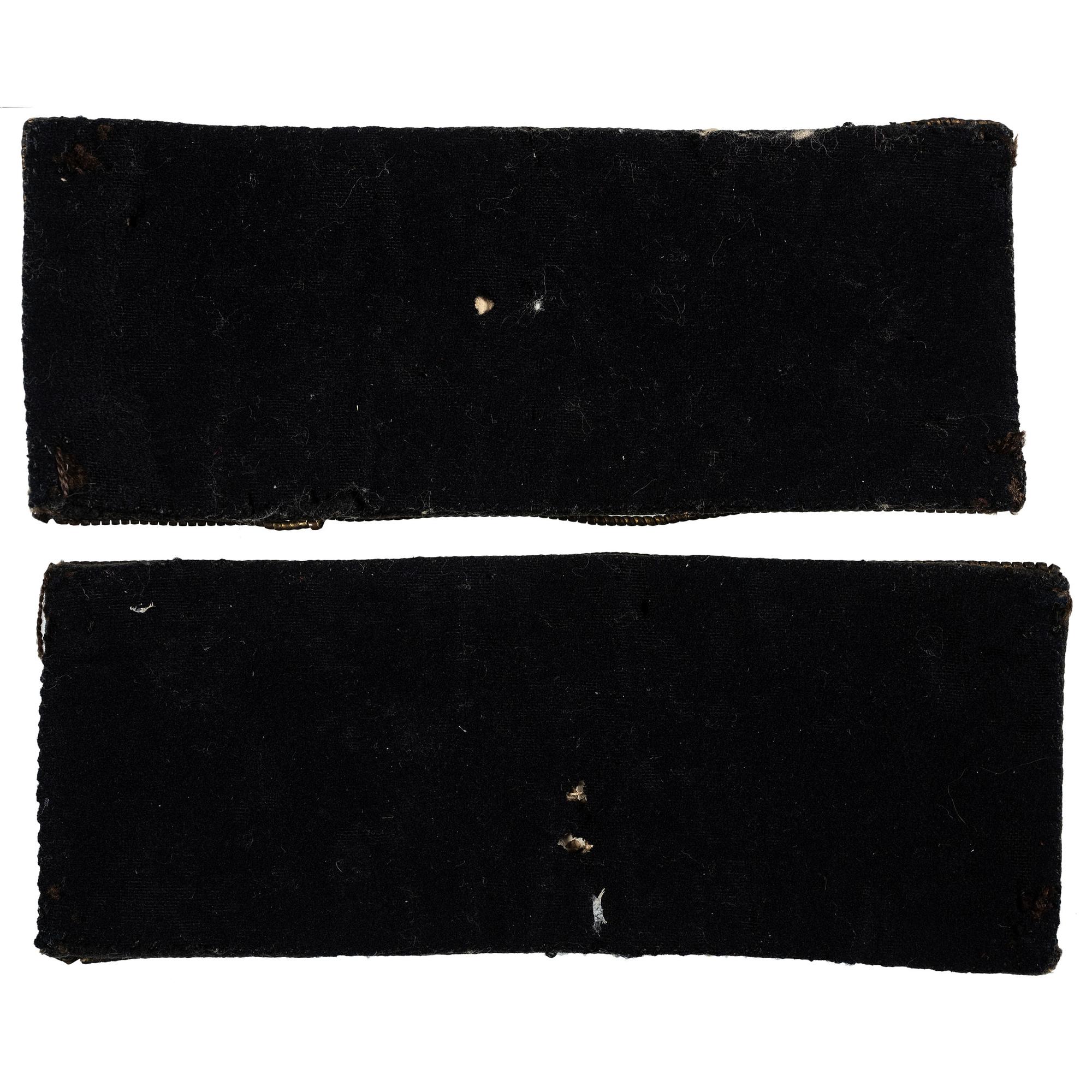 Civil War colonel of cavalry shoulder straps.