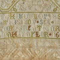 A group of three needleworks 17th / 18th century