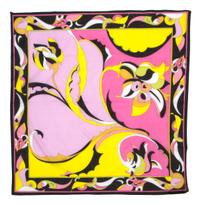 A Pucci Multicolor Cotton Scarf, 24" x 24".
