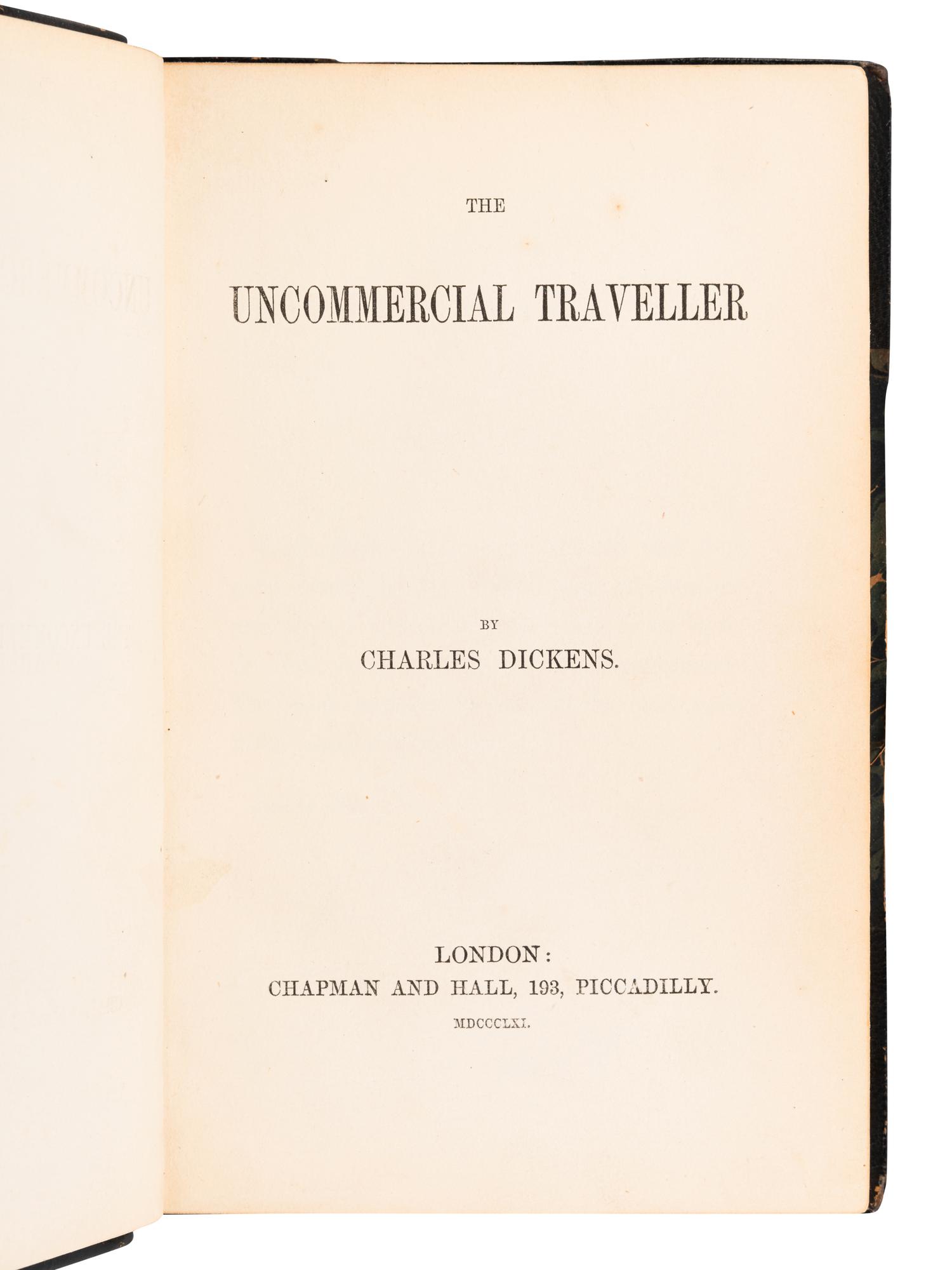 DICKENS, Charles (1812-1870). A group of 11 FIRST EDITION works, including: