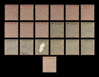 A Collection of 1950s Red Man Tobacco Baseball Cards Including Multiple Hall of Famers - All With Tabs (49)