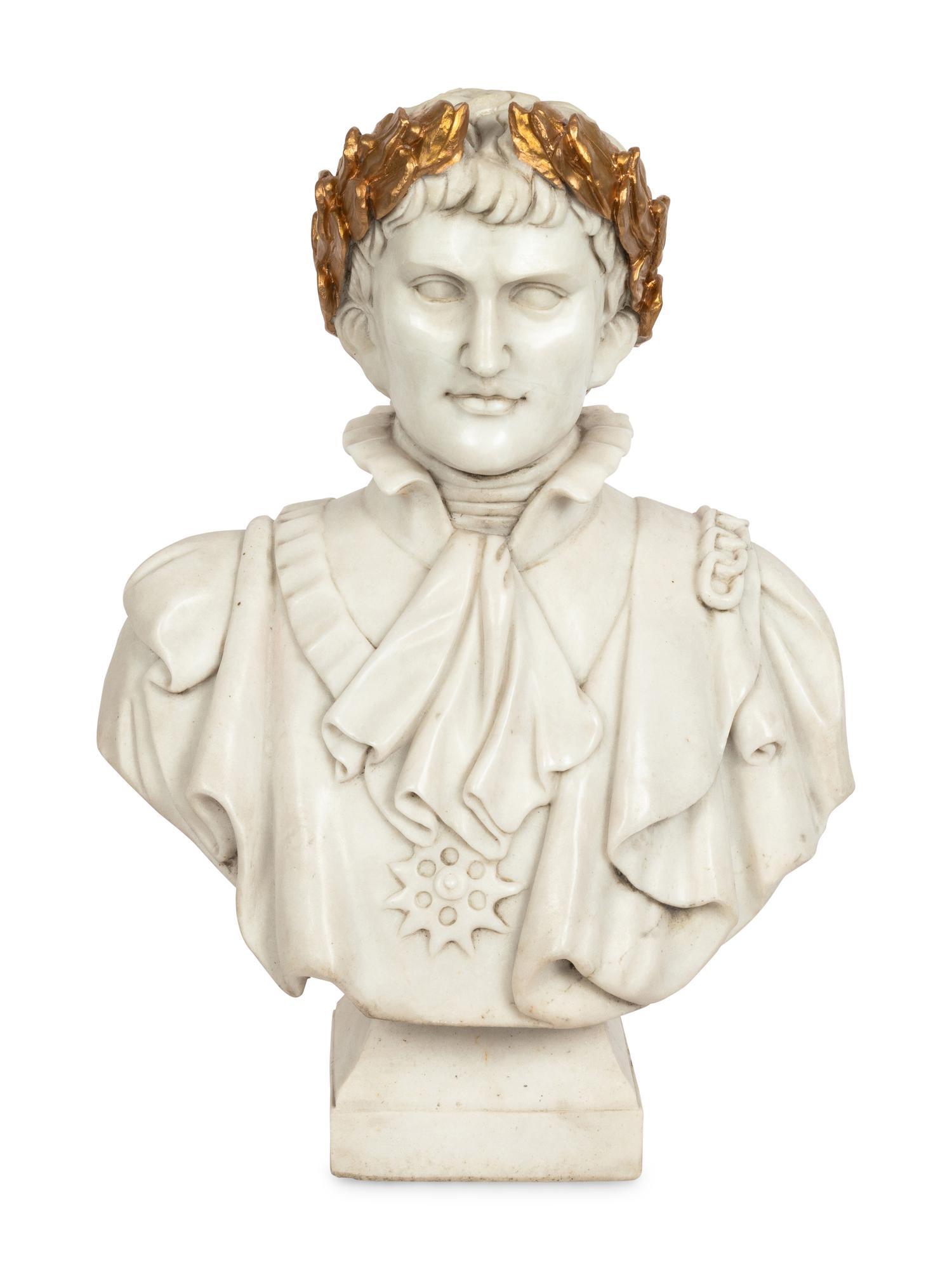 A Marble Bust of Napoleon