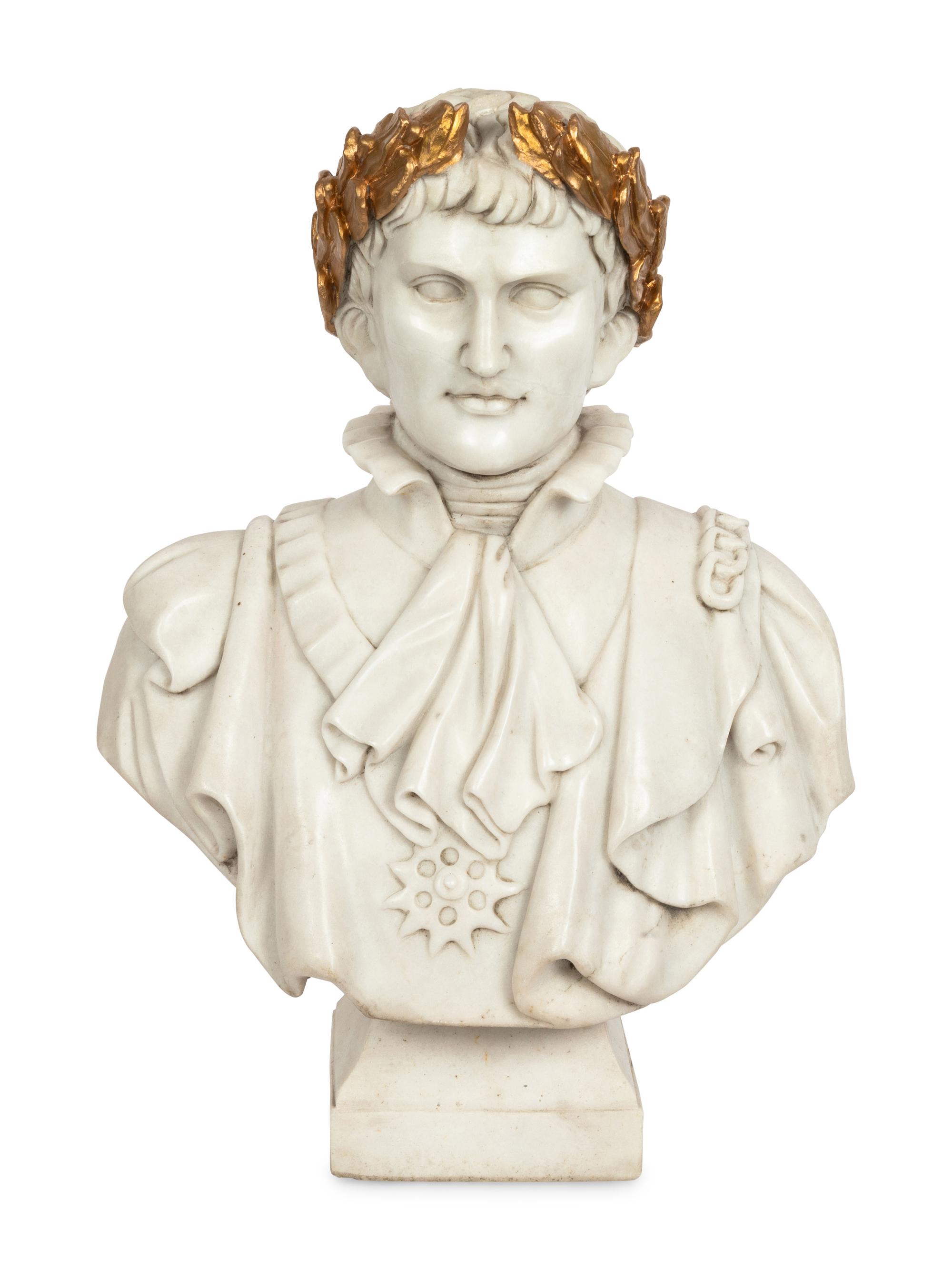 A Marble Bust of Napoleon