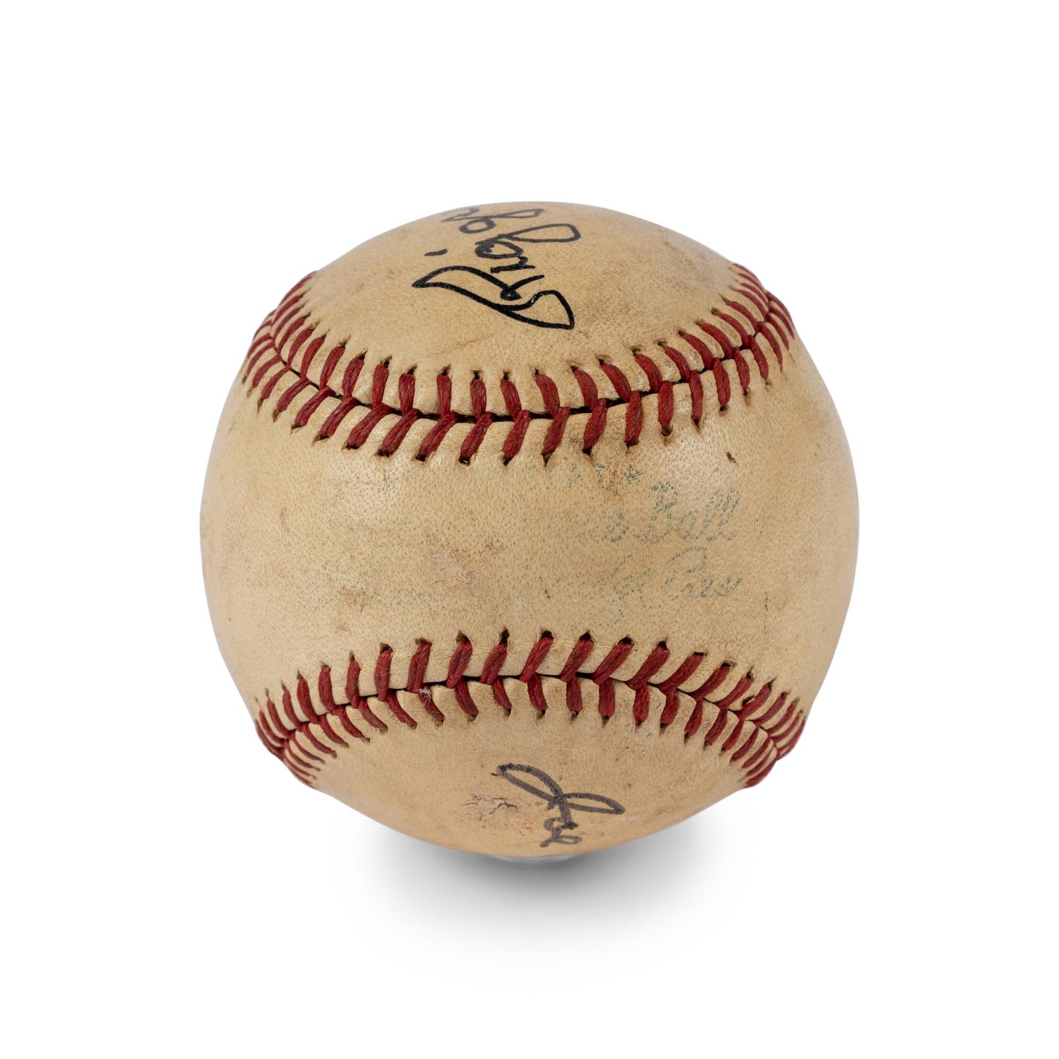 A Riggs Stephenson Signed Autograph Baseball