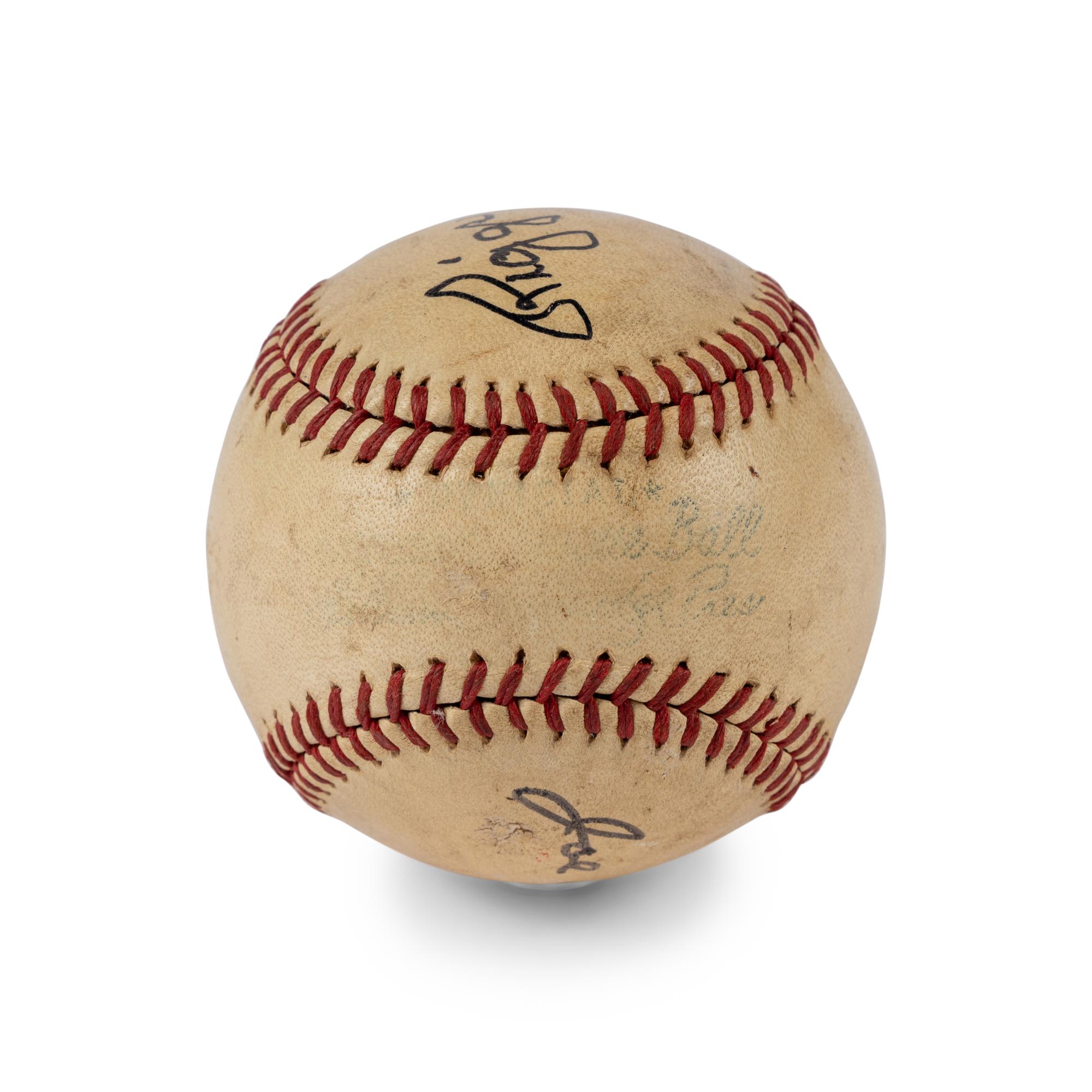 A Riggs Stephenson Signed Autograph Baseball