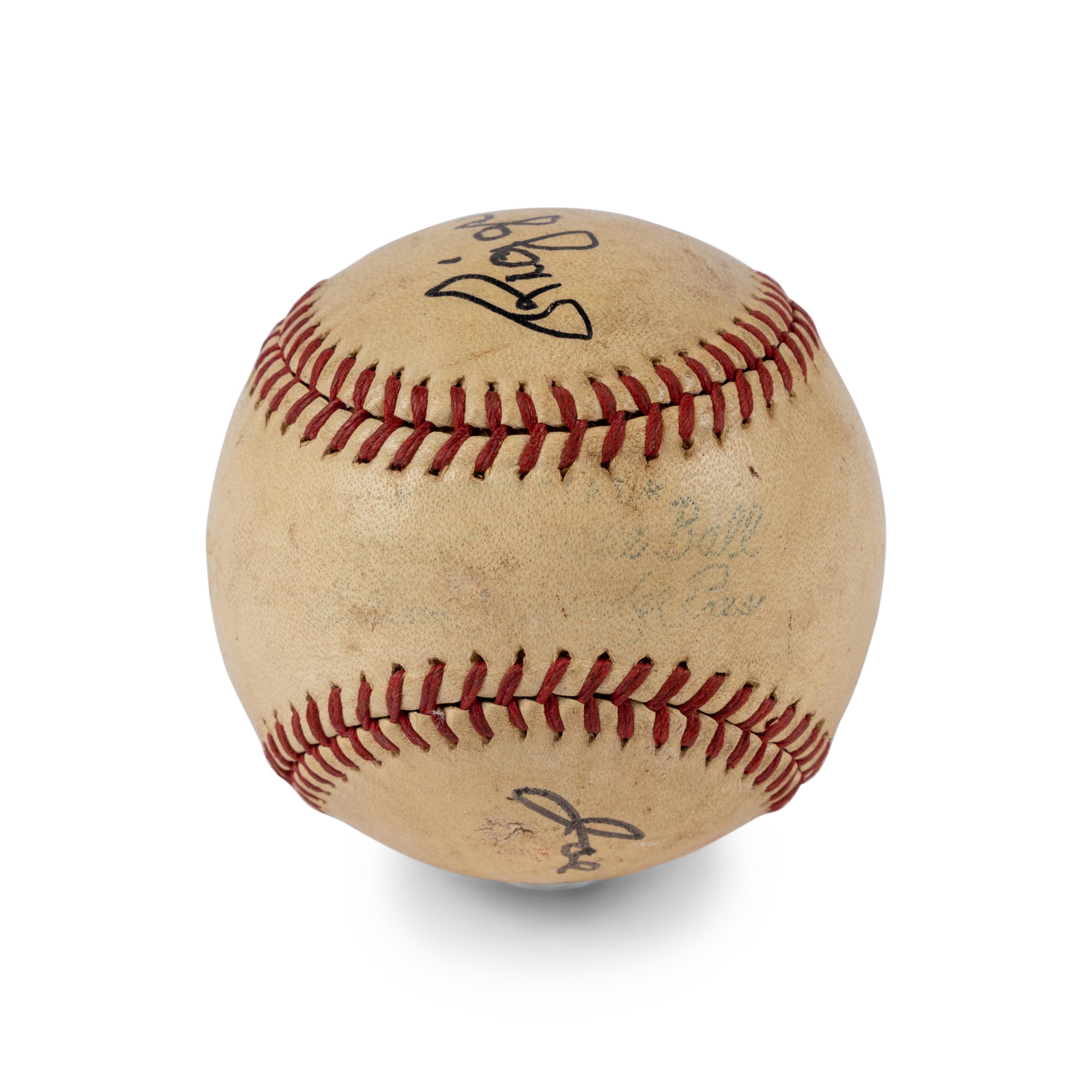 A Riggs Stephenson Signed Autograph Baseball