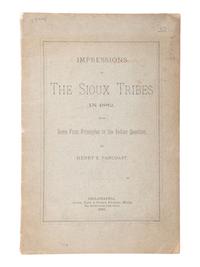 [NATIVE AMERICANA]. Books related to the Dakotas, including: