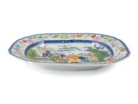 A Mason's Ironstone Chinoiserie-Decorated Partial Dinner Service