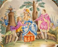 A Pair of Sèvres Style Porcelain Urns