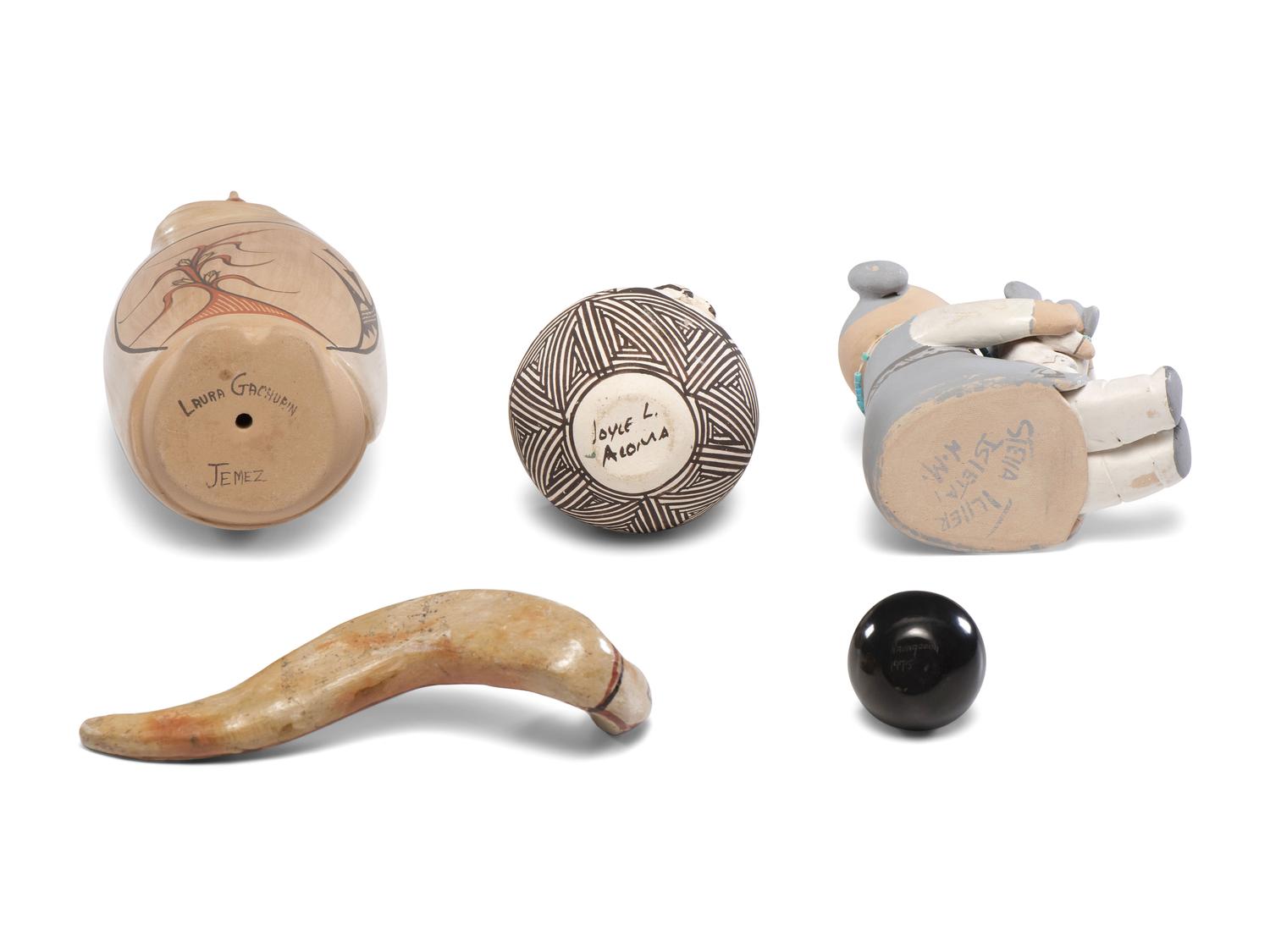 Collection of Pueblo Pottery
