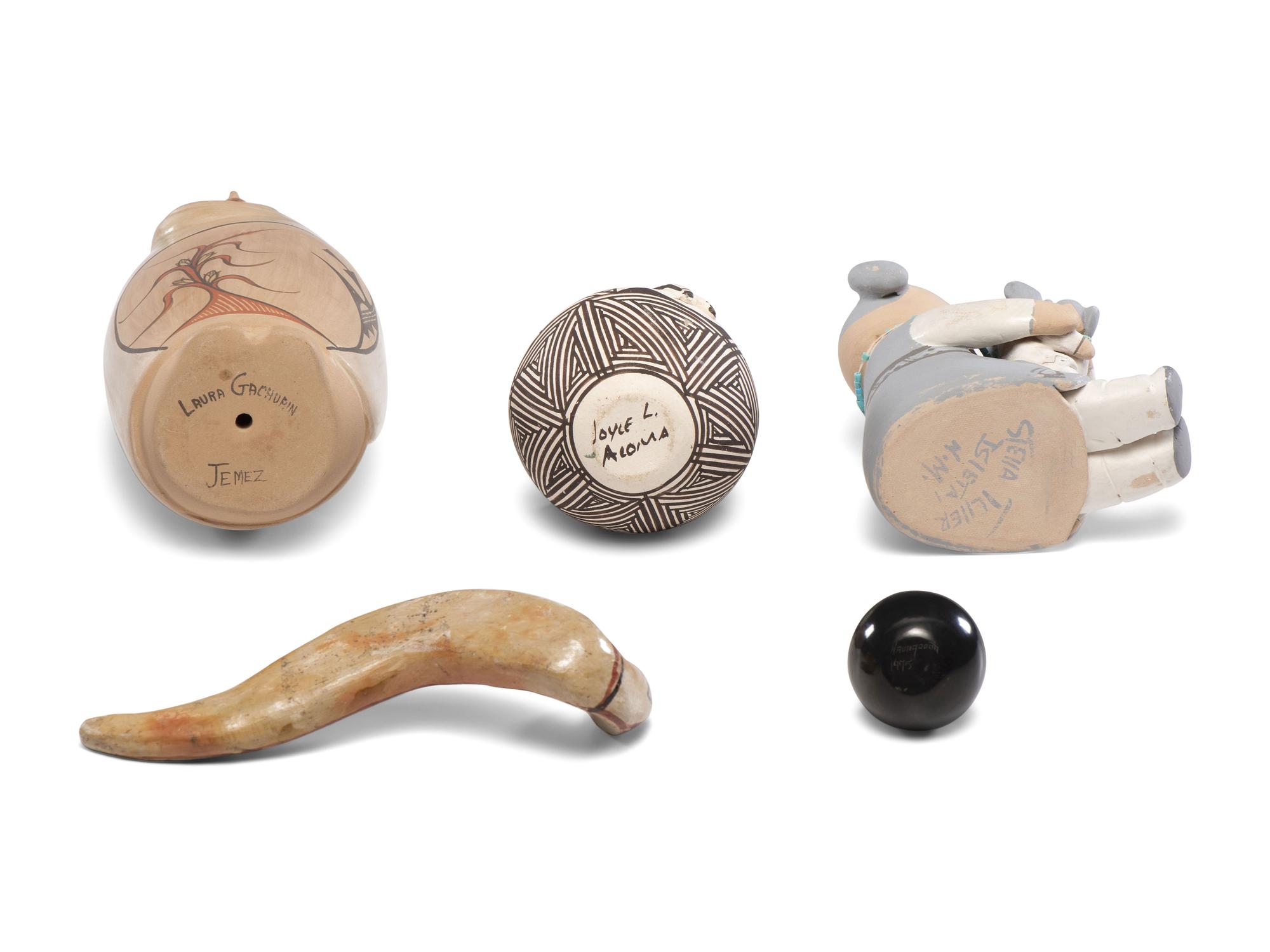Collection of Pueblo Pottery