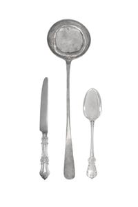 An English Silver Partial Flatware Service