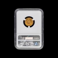 A 1912 Indian Head $2.50 Gold Coin [NGC MS62]