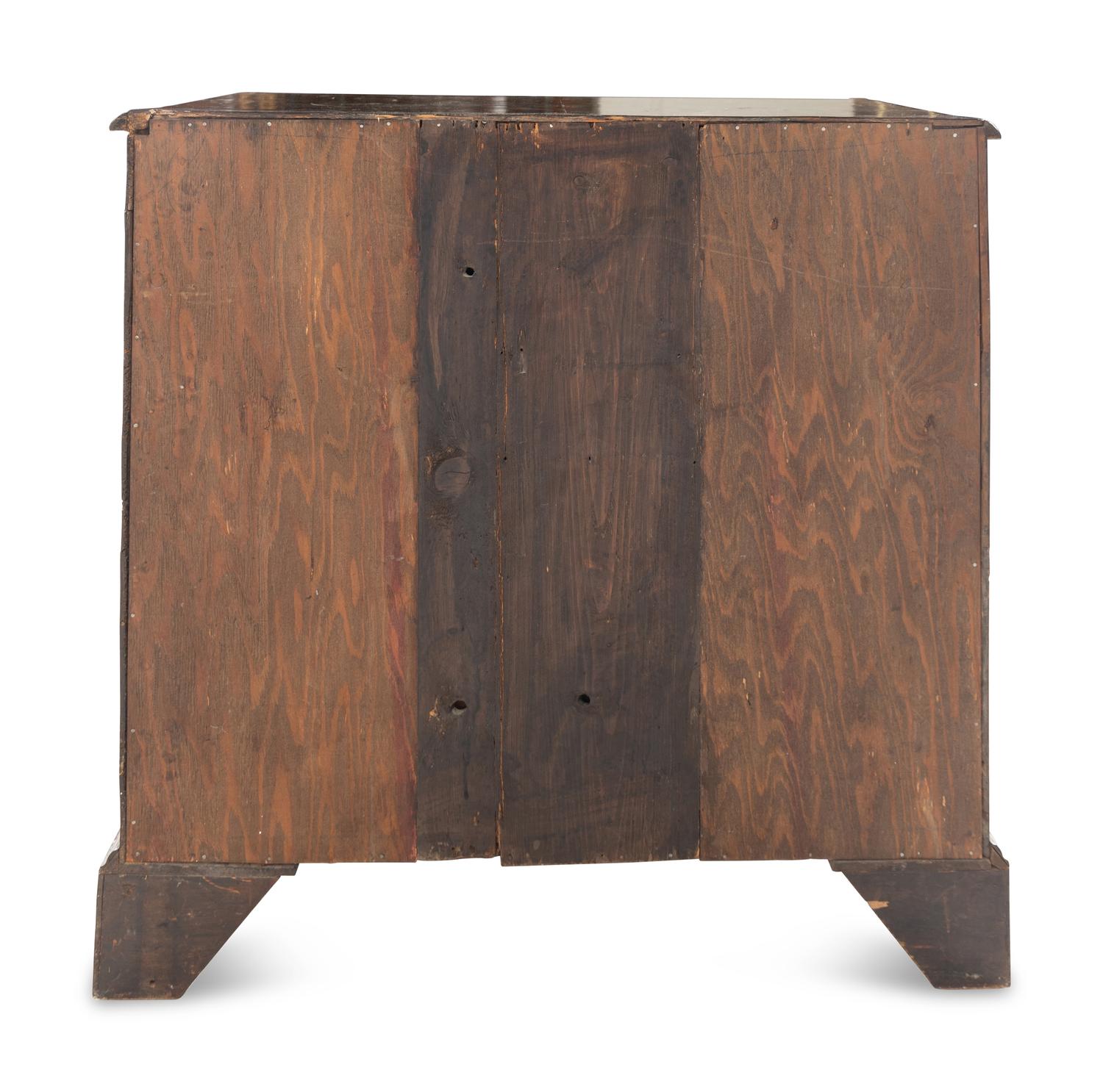 A George II Walnut Chest of Drawers