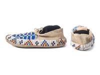 Sioux Beaded Hide Moccasins