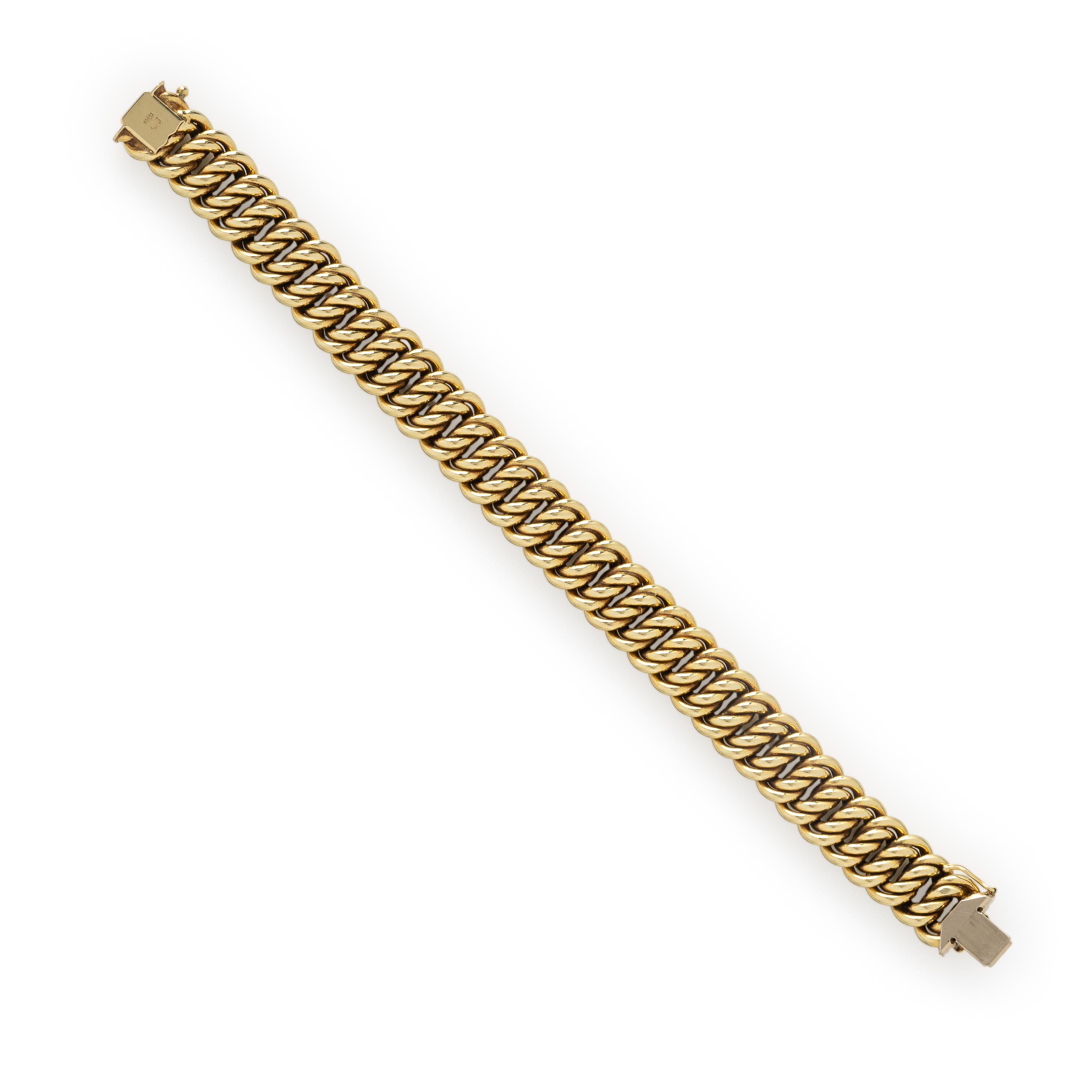 Yellow Gold Link Bracelet