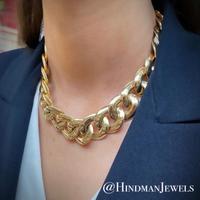 YELLOW GOLD NECKLACE
