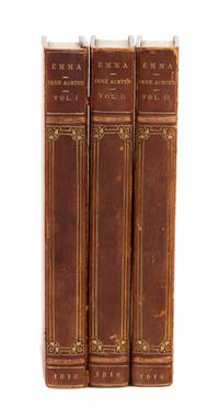 AUSTEN, Jane (1775-1817). Emma. London: for John Murray, 1816.
