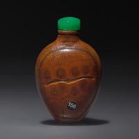 A Chinese Bamboo Snuff Bottle, Qing Dynasty, Circa 1736-1795 — 1736-1795年 竹雕鼻煙壺