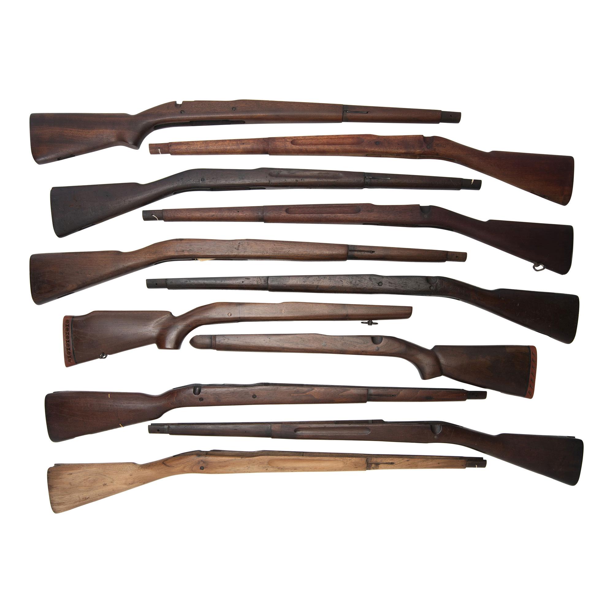 Lot of 11 U.S. Model 1903 Stocks