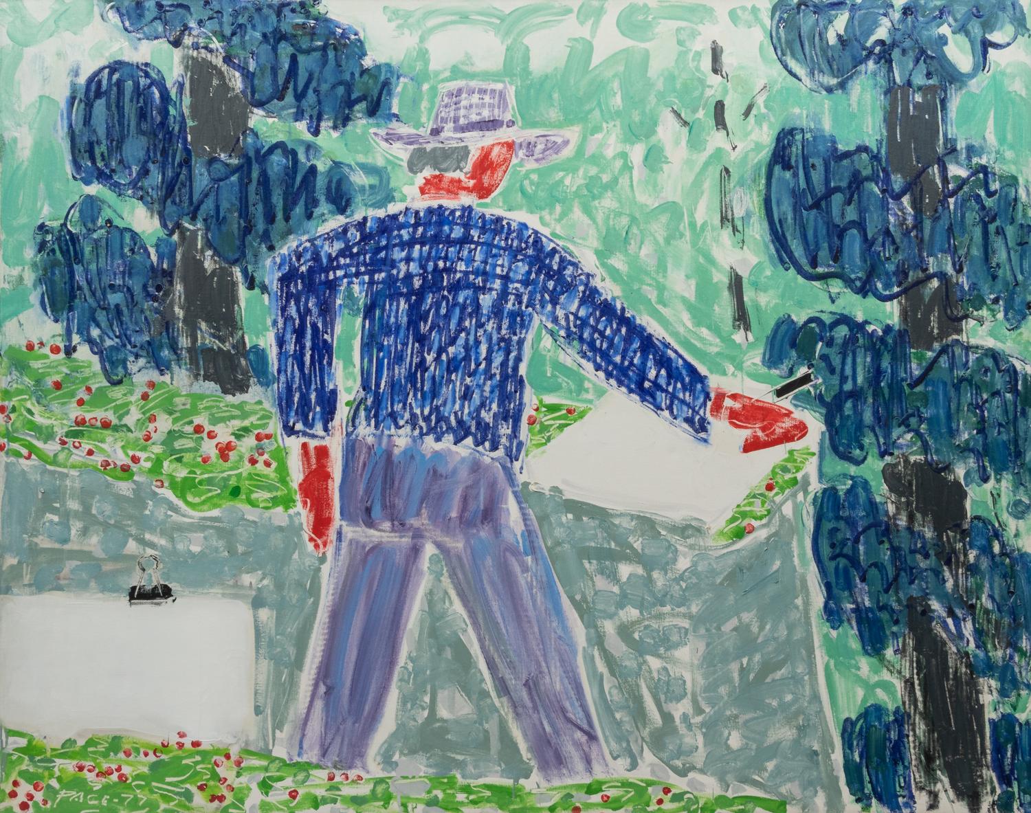 Self Portrait in Quarry