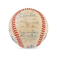 A 1987 World Series Champions Minnesota Twins Team Signed Autograph Baseball (Beckett Authentication Services Letter of Authenticity)