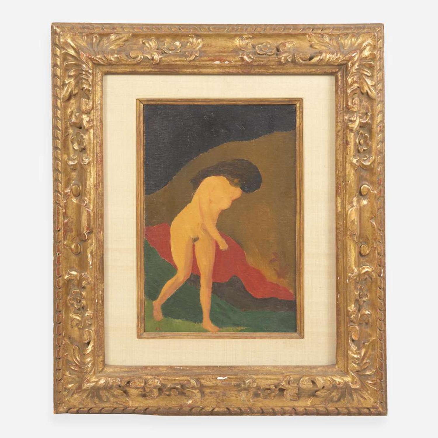 Édouard Vuillard (French, 1868-1940) - Femme dans une Grotte Executed in 1891