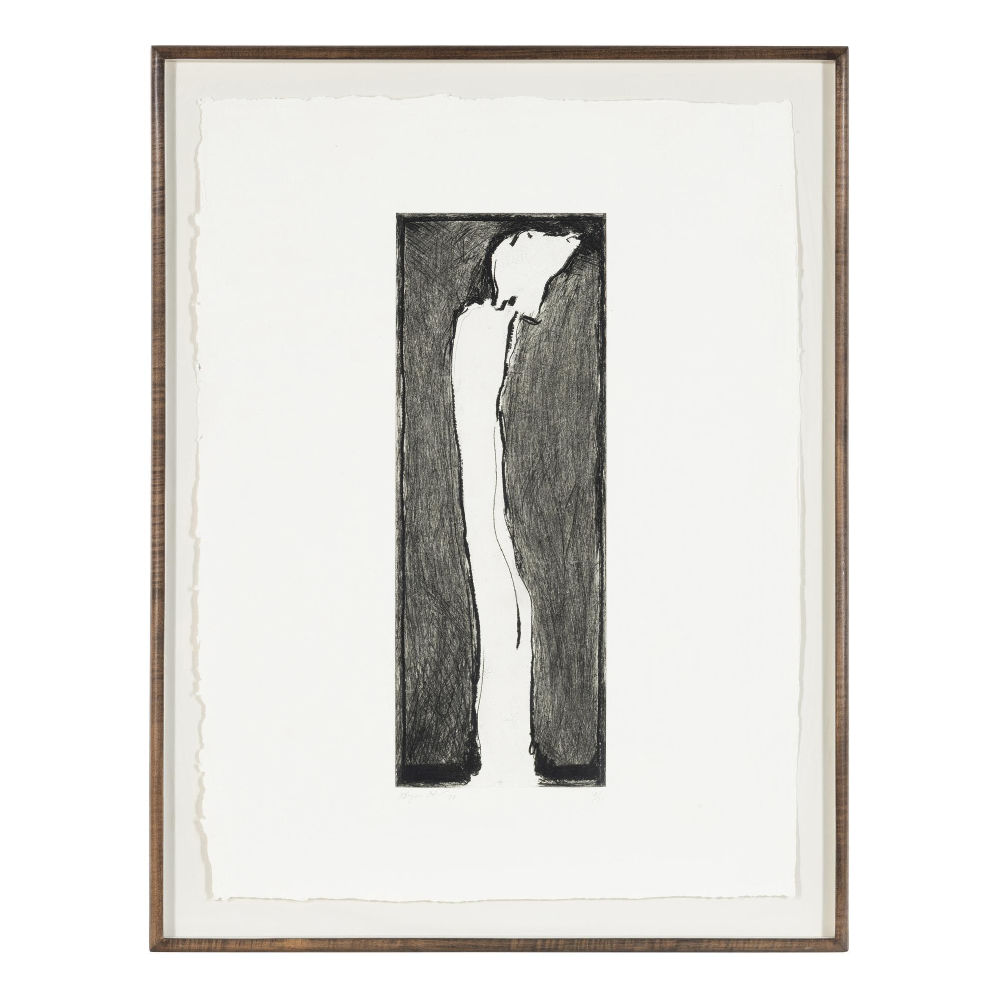 Bryan Hunt (American, b. 1947) — Ghosts, 1979 (portfolio of 4)