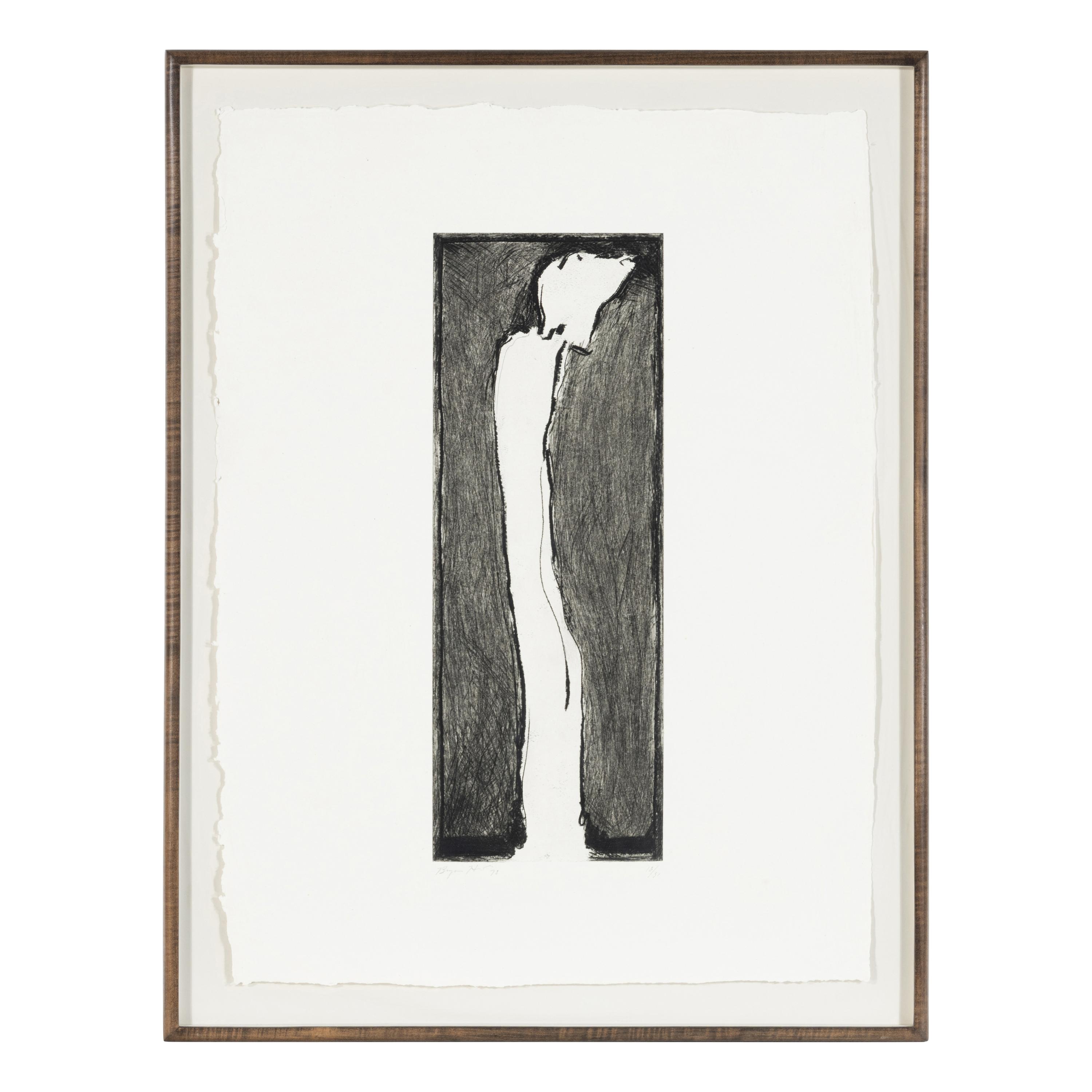 Bryan Hunt (American, b. 1947) — Ghosts, 1979 (portfolio of 4)