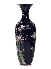 A Large Japanese Cloisonné Vase