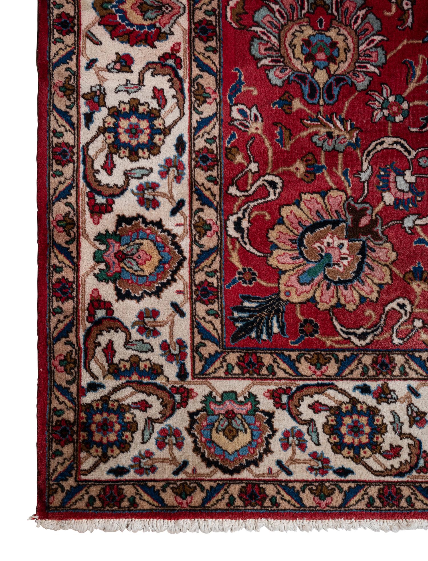 A Sarouk Wool Rug