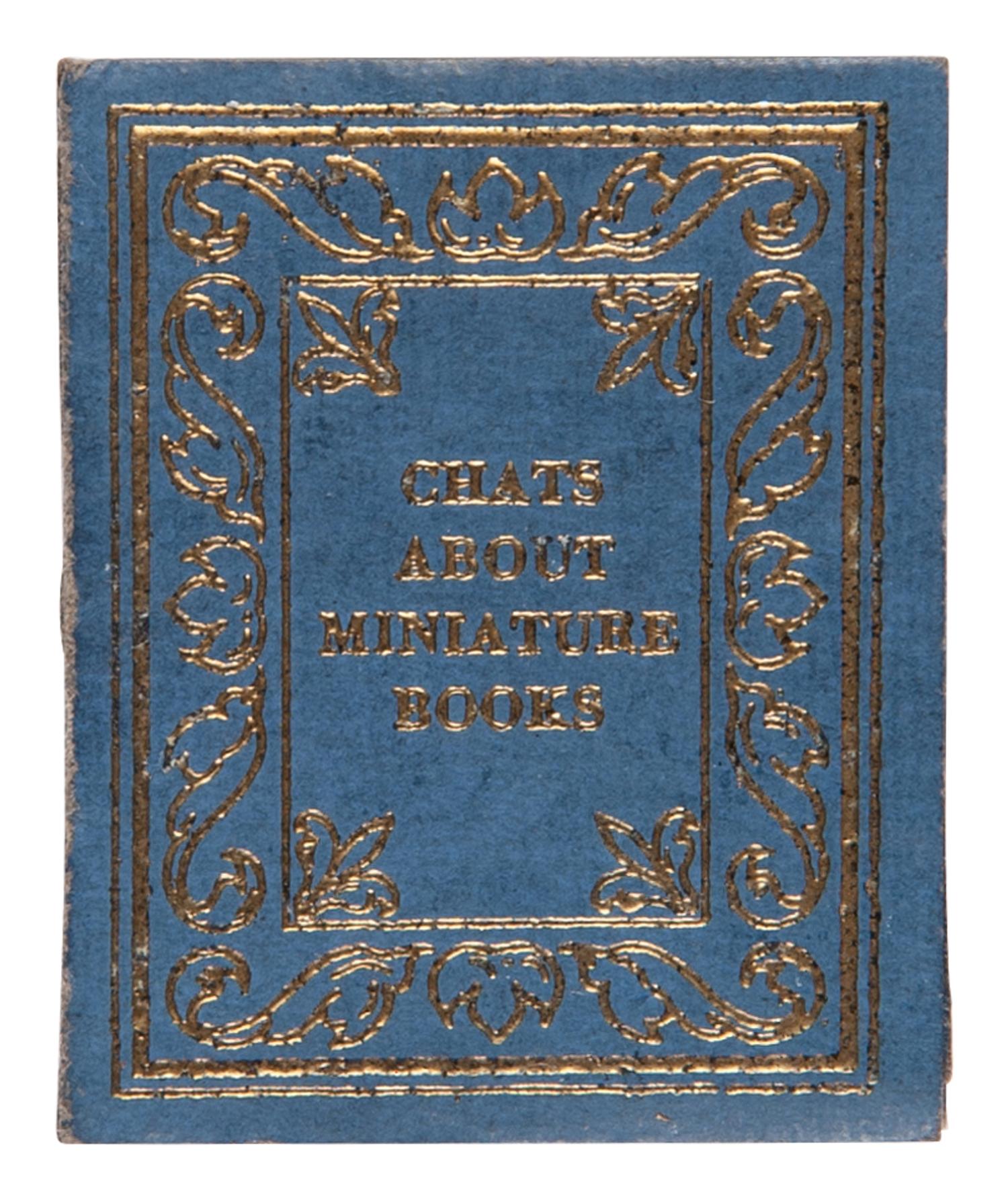 [MINIATURE BOOKS]. A group of 5 works, comprising: